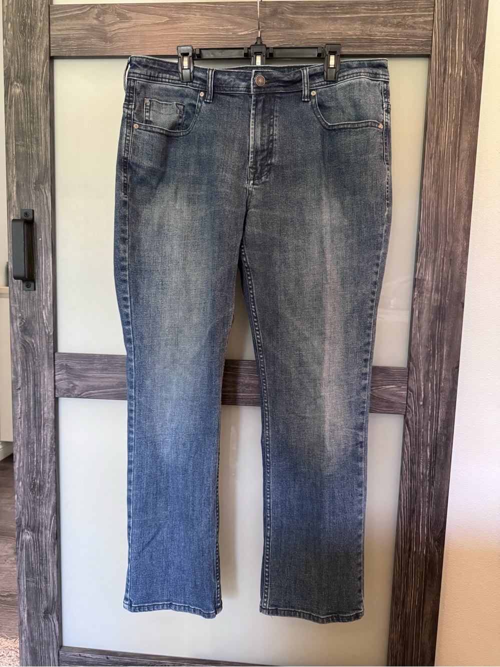 Buffalo David Bitton Jackson-X Straight Stretch Jeans - Size 38x32